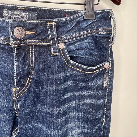 SILVER Jeans Suki Mid Baby Boot Jeans Size 28/31 - Picture 3 of 12